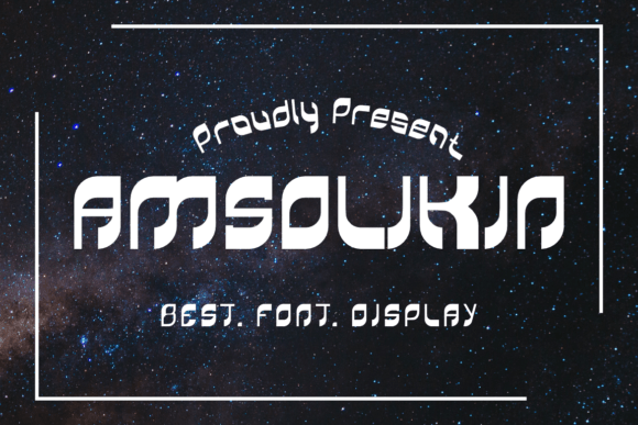 Amsolikin: A Bold Display Font for Editorial Impact