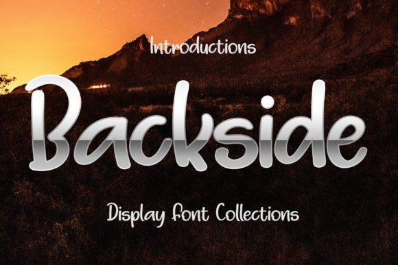 Backside: A Display Font That Feels Like a Thoughtful Design Choice