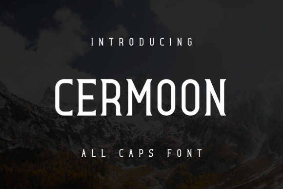 Cermoon: A Thoughtful Display Font for Editorial Calm