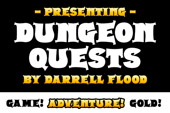 Dungeon Quests: A Fantasy Serif Font That Elevates Your Brand