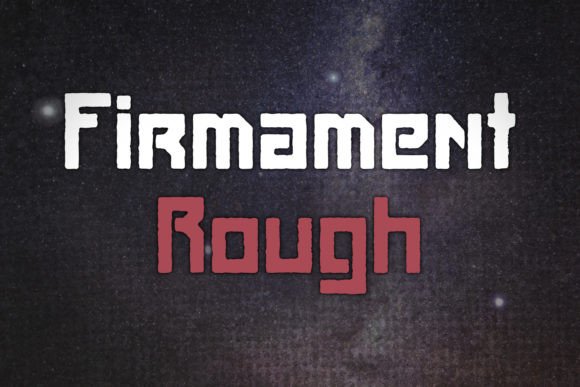 Firmament Rough: A Retro-Futuristic Display Font for Digital Identity