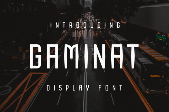 Gaminat: A Display Font That Makes Your Brand Instantly Memorable