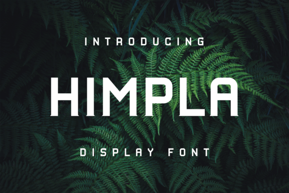 Himpla: A Display Font That Breathes Life Into Editorial Moments
