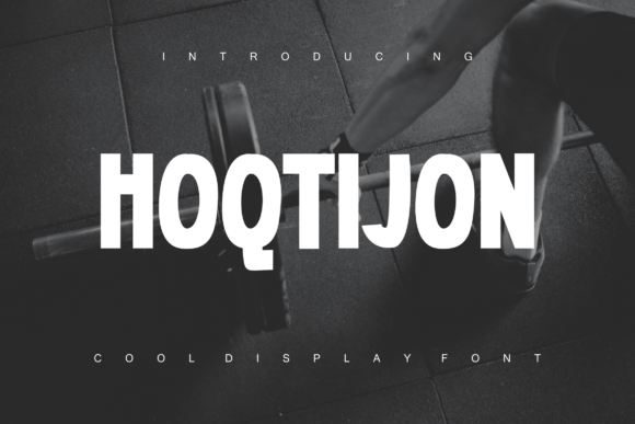 Hoqtijon: A Thoughtful Display Font for Editorial Calm