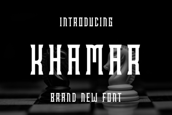 Khamar: A Standout Display Font for Scroll-Stopping Marketing