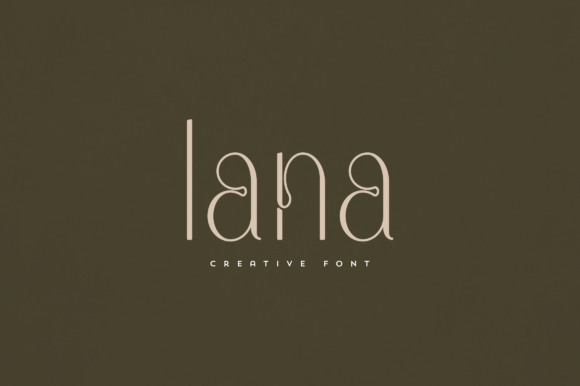 Lana: An Elegant Display Font That Earns Its Place