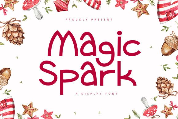 Magic Spark: A Playful Display Font for Digital Branding