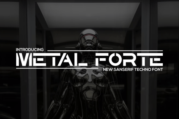 Metalforte: A Bold Display Font That Elevates Real Small Business Branding