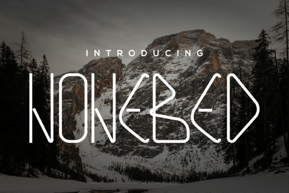 Nonebad: A Display Font That Breathes Quiet Confidence