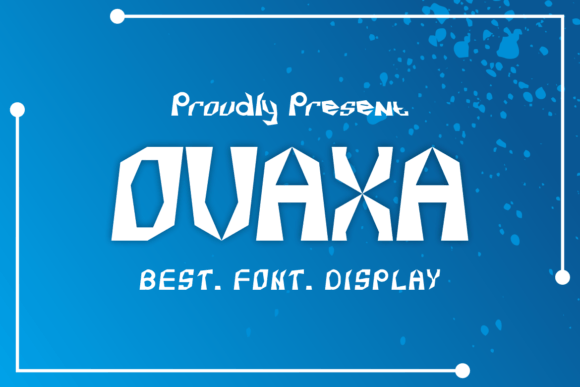 Ovaxa: A Bold, Authentic Display Font for Real Branding Work