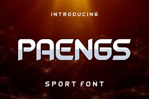 Paengs: A Display Font That Makes Your Brand Instantly Memorable