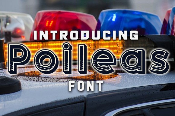 Poileas: A Bold Display Typeface for Campaign Headlines
