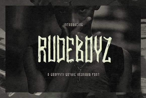 Rudeboyz: A Display Font That Gives Your Brand Instant Edge