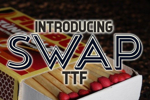 Swap: A Display Font That Anchors Your Editorial Voice