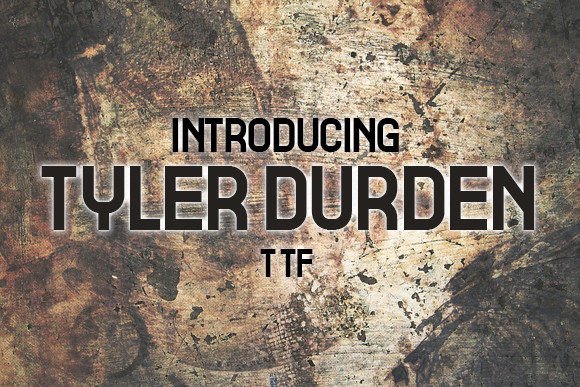 Tyler Durden: A Bold Display Typeface for Impactful Web Design