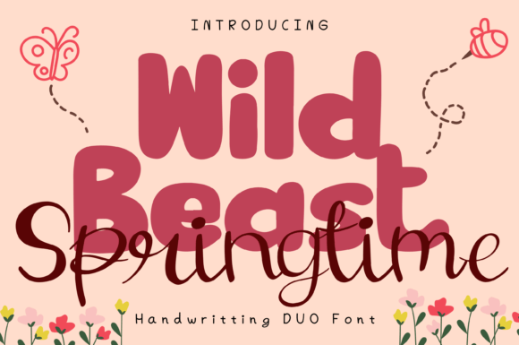 Wild Beast and Springtime Duo: A Display Font Pair for Digital Brand Clarity