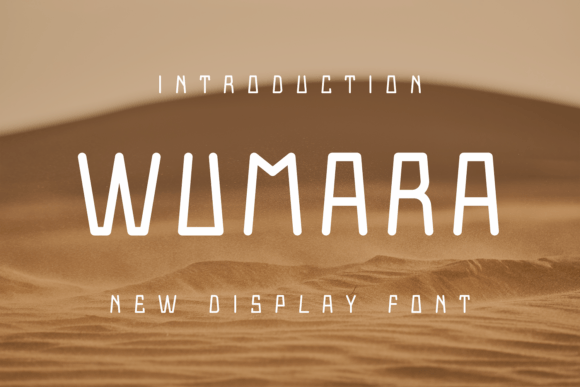 Wumara: A Standout Display Font for Handmade Brands